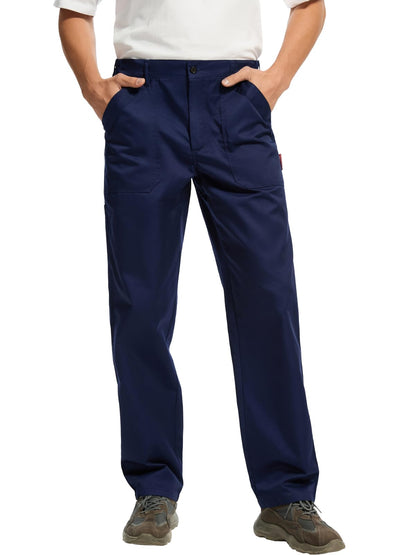 WORK IDEA Men's Relaxed Fit Work Pants Lightweight for Painter, Decoration
