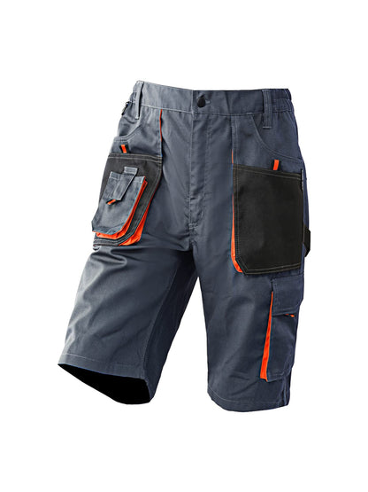 WORK IDEA Men's Work Cargo Shorts Outdoor Multi-Pocket Workwear Hiking Camping Travel Golf Causal