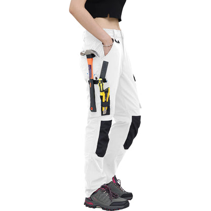 WORK IDEA Women's Slim-Fit Stretch Work Trousers: Cordura Fabric in Critical Areas, Heavy Duty, Elegant, Suitable for Highest Demands