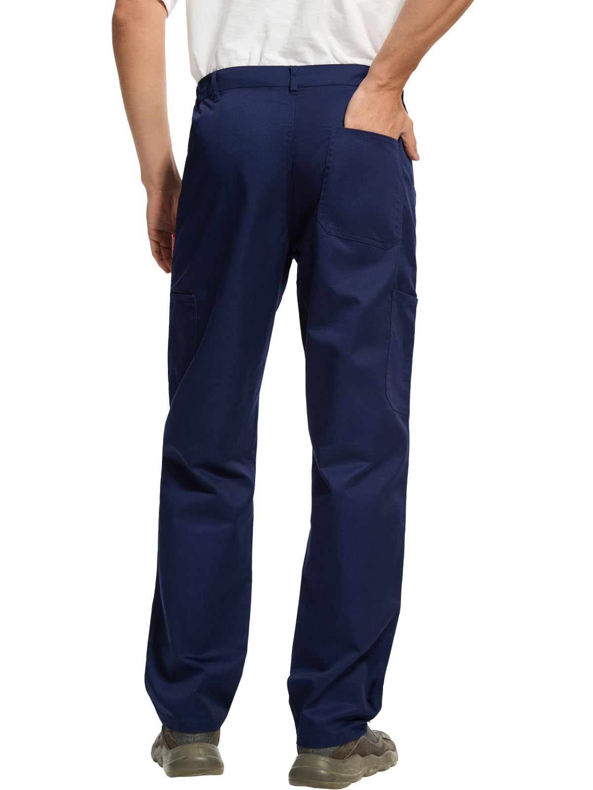 WORK IDEA Men's Relaxed Fit Work Pants Lightweight for Painter, Decoration