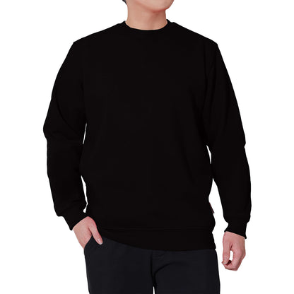 WORK IDEA Men's Crewneck Sweatshirt Work Wear Pullover Men's Basic Work Jumper