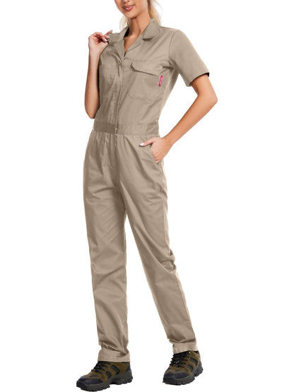 WORK IDEA Premium Women's Work Coverall: The Perfect Companion for Builders, Craftsmen and DIY