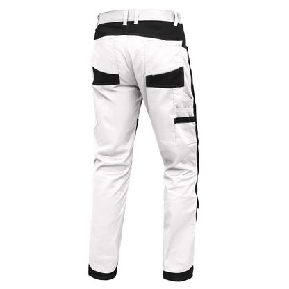 WORK IDEA Men's Stretch Work Trousers with Multiple Pockets and Tool Pockets