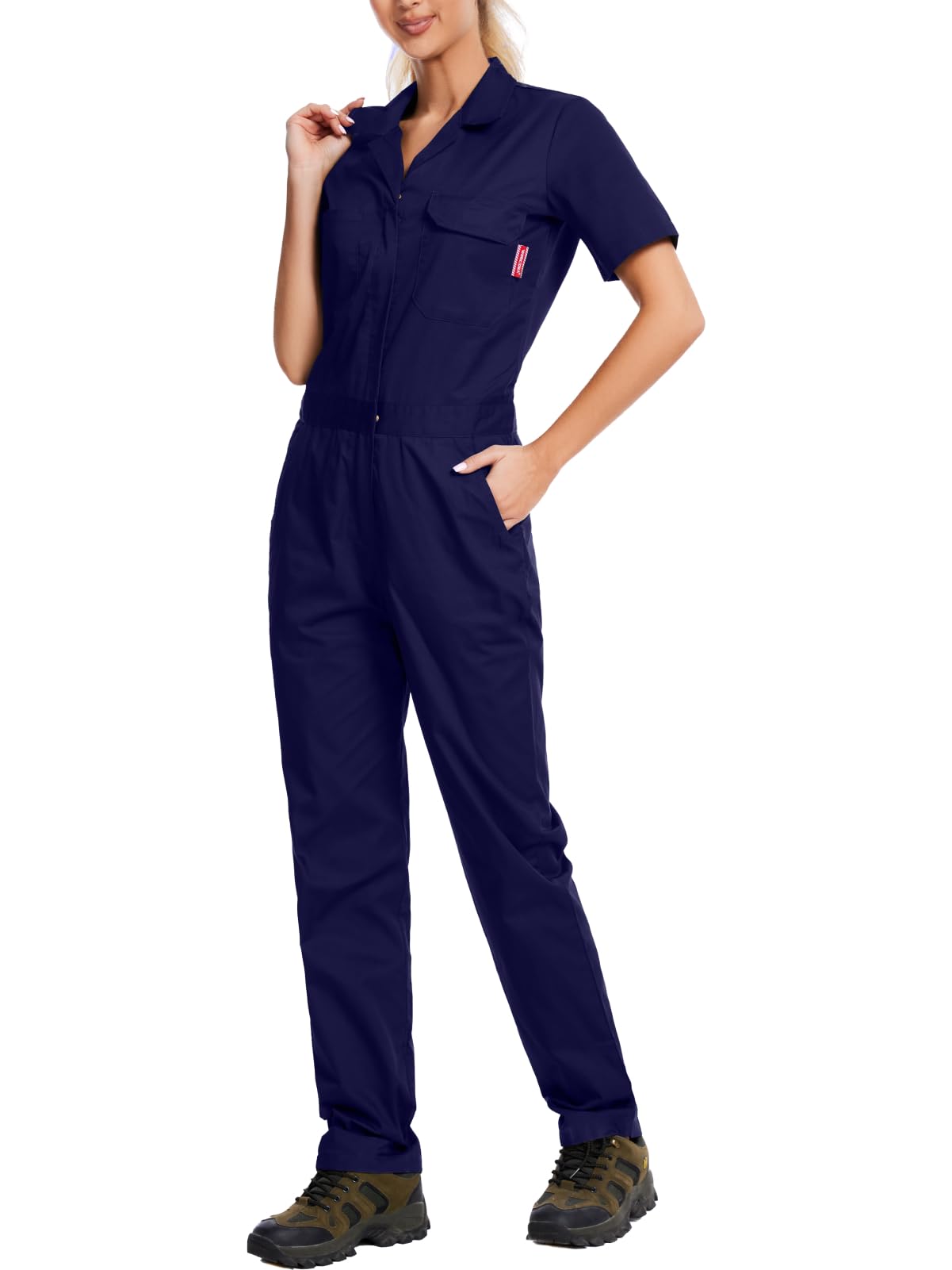WORK IDEA Premium Women's Work Coverall: The Perfect Companion for Builders, Craftsmen and DIY