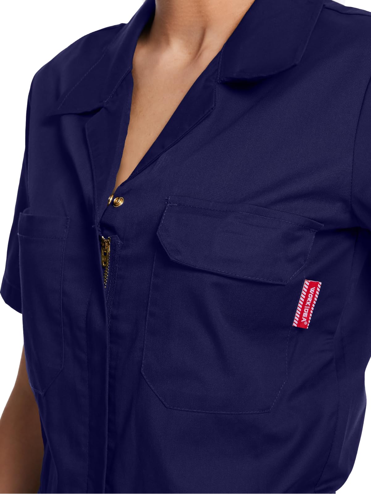WORK IDEA Premium Women's Work Coverall: The Perfect Companion for Builders, Craftsmen and DIY
