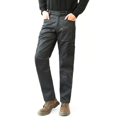 WORK IDEA Mens Work Trousers - Camouflage Trousers Mens Cargo Trousers with Inside Knee Pockets