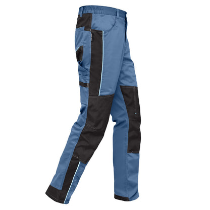 WORK IDEA Men's Stretch Work Trousers with Multiple Pockets and Tool Pockets