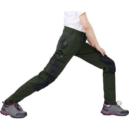 WORK IDEA Women's Slim-Fit Stretch Work Trousers: Cordura Fabric in Critical Areas, Heavy Duty, Elegant, Suitable for Highest Demands