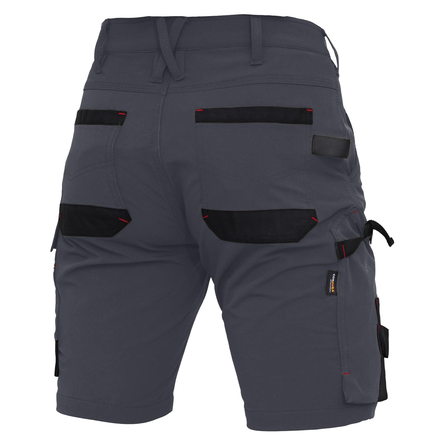 WORK IDEA Women's Slim Fit Stretch Work Shorts Durable Elegance for Highest