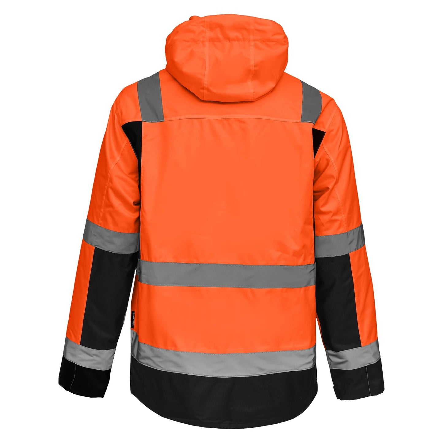 WORK IDEA Versatile 3-in-1 Work Jacket with Reflectors - Waterproof, Windproof, Breathable - Ideal Winter Work Wear and Hi-Vis Jacket for All Seasons