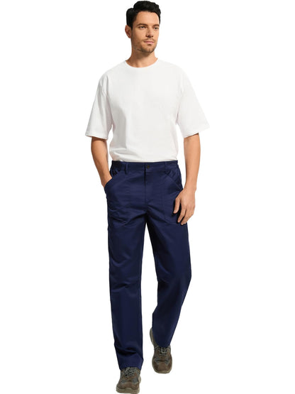 WORK IDEA Men's Relaxed Fit Work Pants Lightweight for Painter, Decoration