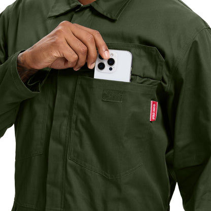 WORK IDEA Men's Cotton Overalls & Work Overalls - Blaumann Workwear for Workshop, Mechanics, Construction & Crafts
